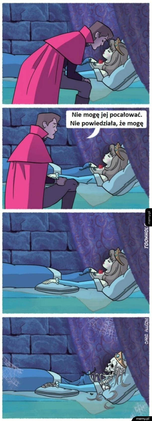 Nie wyraziła zgody
