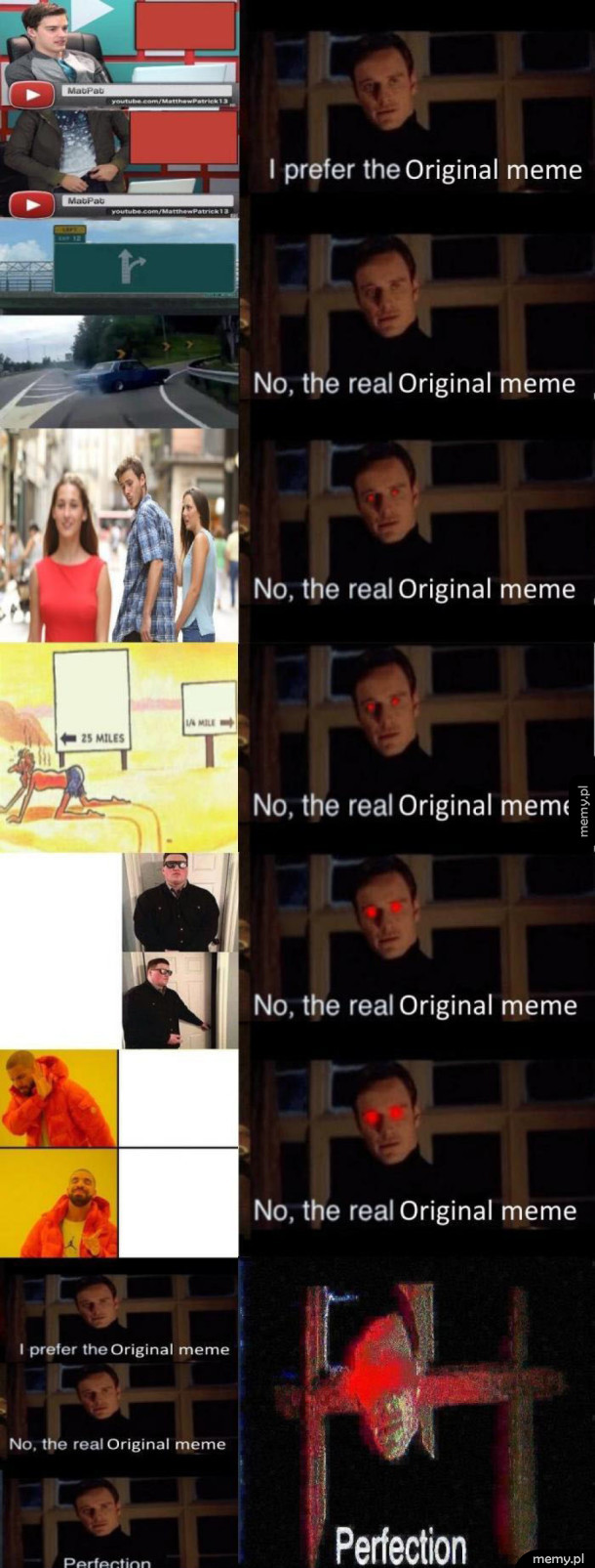 Perfekcyjny mem z wyborem
