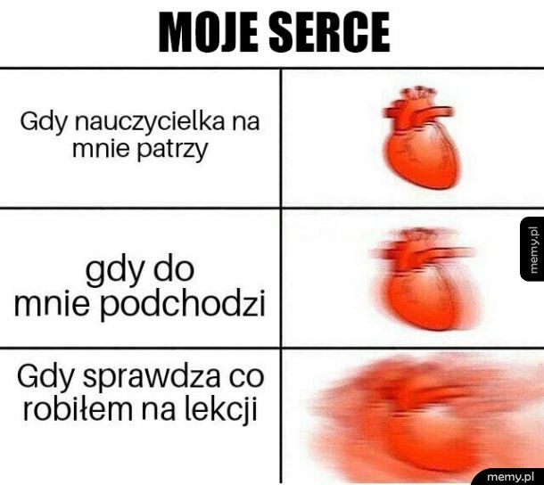 Stresik w szkole