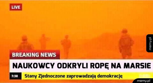 Mars potrzebuje demokracji!