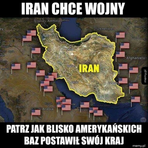Iran chce wojny