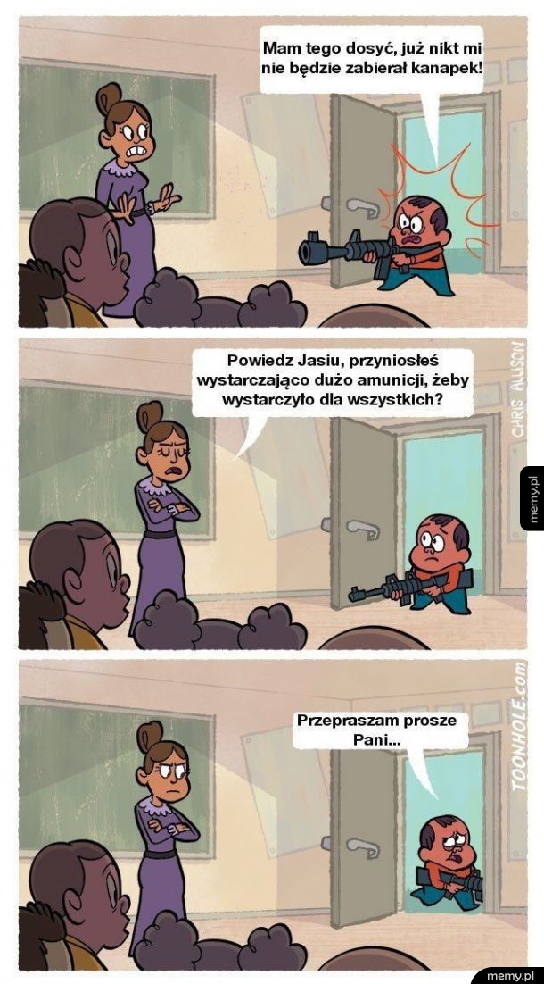 Nie pomyślał