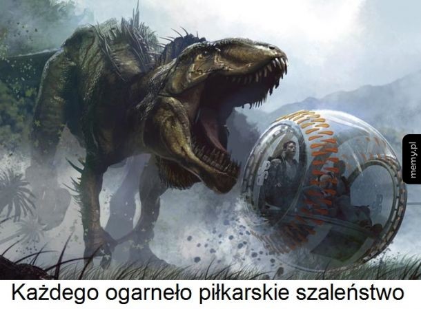 Dinozaur-piłkarz