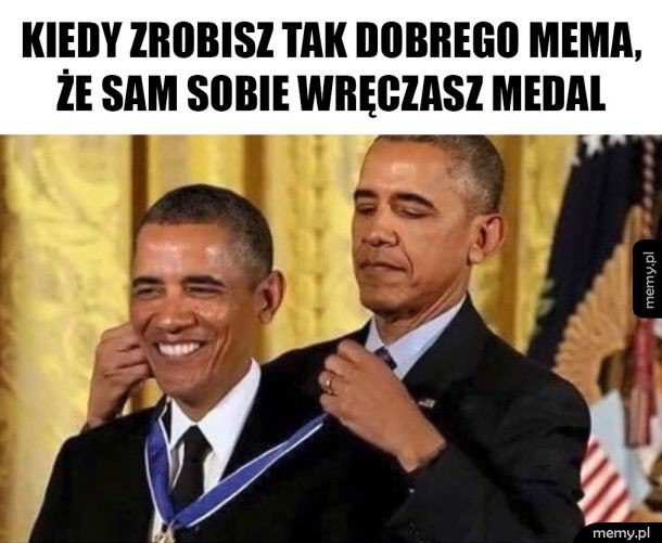 Przyznaję sobie medal
