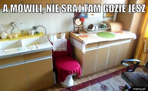 Tron w kuchni