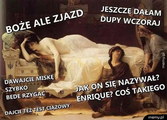 Laski po imprezie