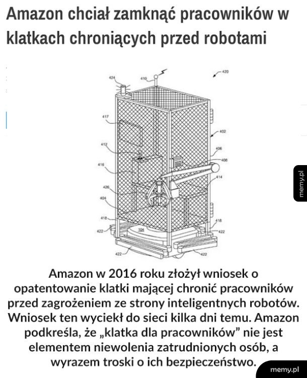 Złote klatki Amazona