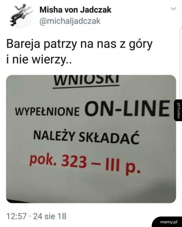 Wypełnione on-line należy składać