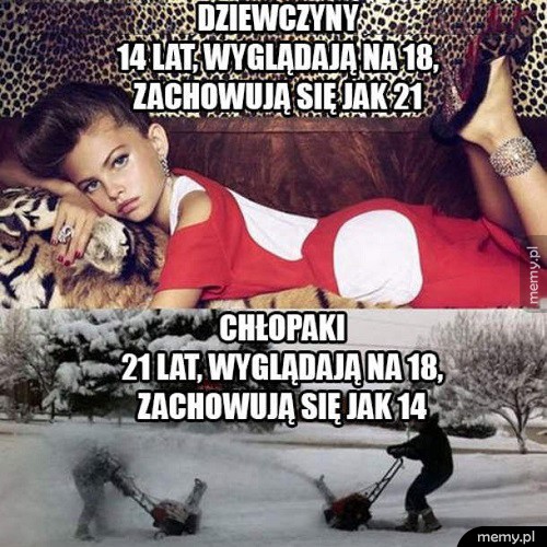 Dziewczyny vs Chłopaki