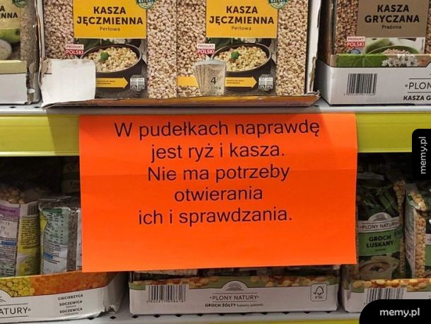 Tymczasem w biedronce
