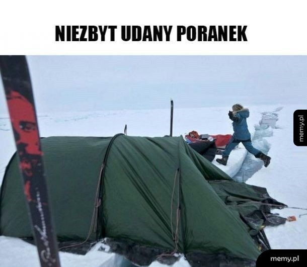 Niezbyt udany poranek