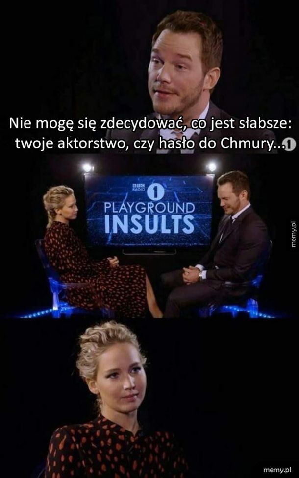 Chris Pratt zaorał Jennifer Lawrence