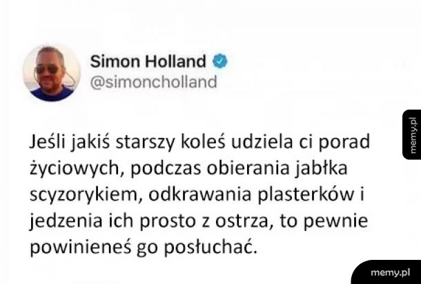 Wiesz, że to dobra rada