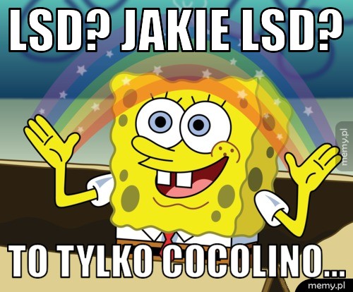LSD? Jakie LSD? To tylko Cocolino...