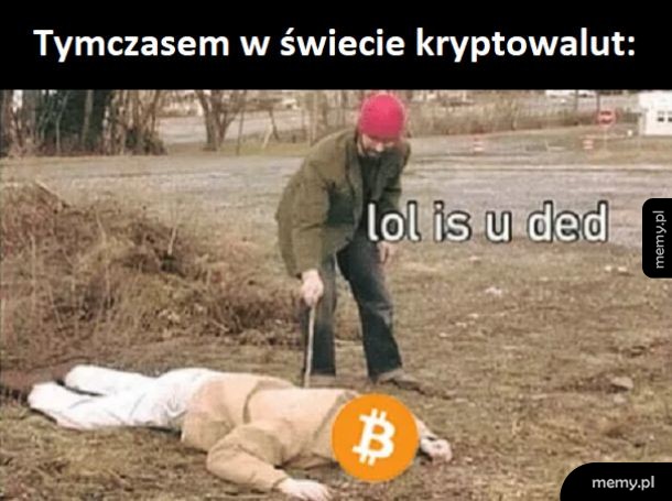 Aktualna cena bitcoina to smutny żart