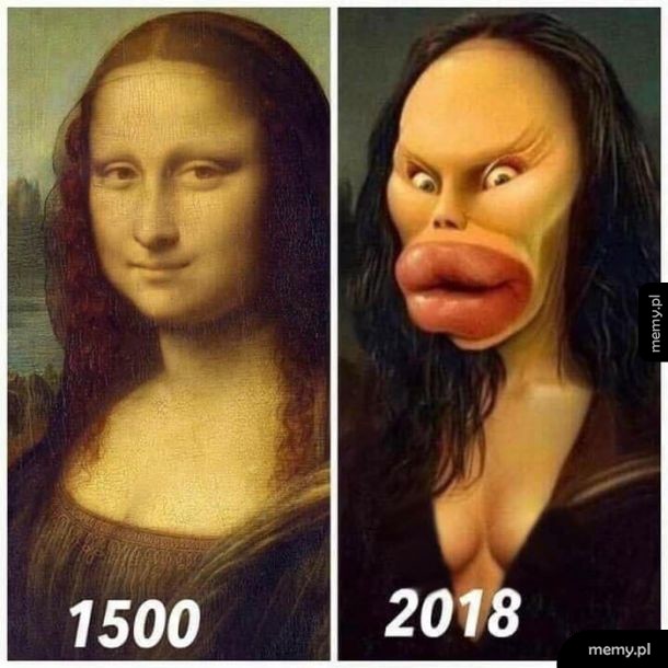 Kanony piękna zmienne są