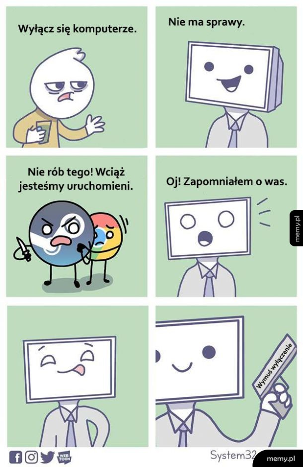 Zamknięcie systemu