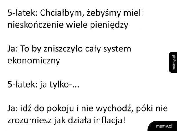 Jak nauczyć dziecko czym jest inflacja