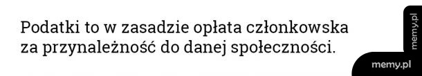 Tylko nie można się wypisać