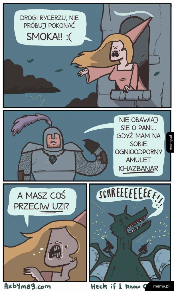 Z tym smokiem nie masz szans