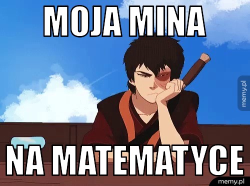 Moja mina na matematyce