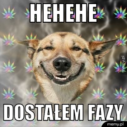 Hehehe dostałem fazy