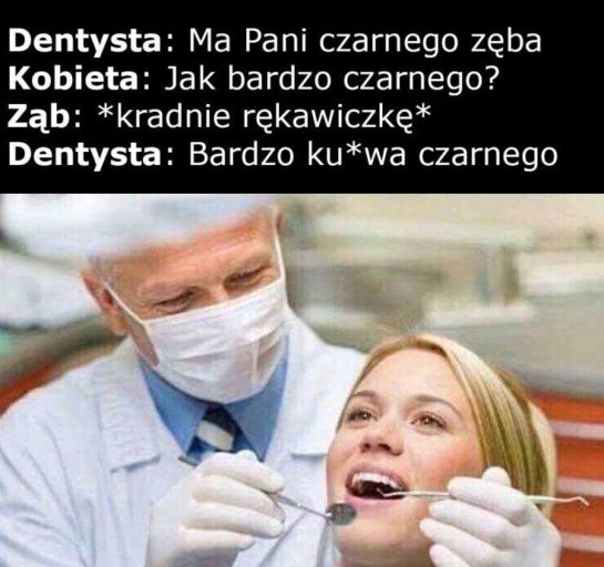 Czarne zęby