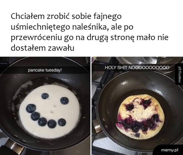 Naleśnikowy zawał