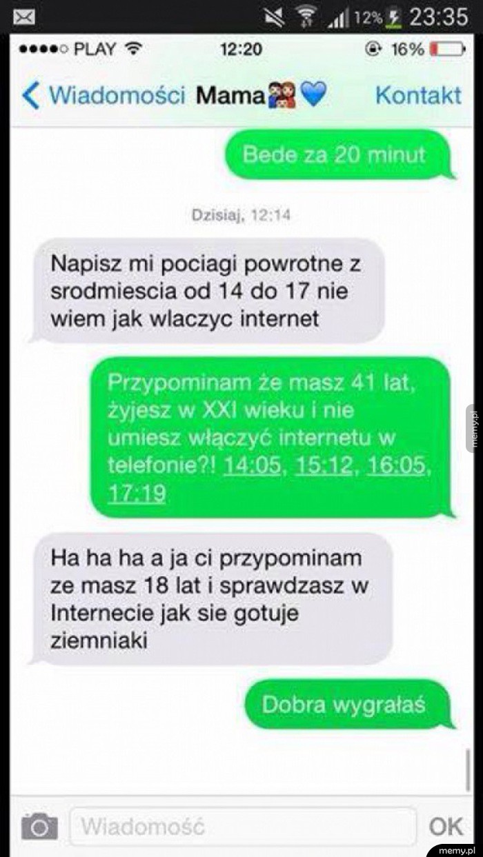 Mama zaorała