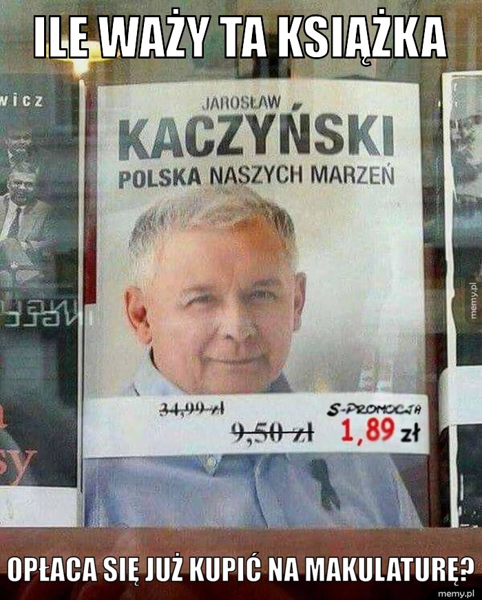 Ile waży ta książka Opłaca się już kupić na makulaturę?
