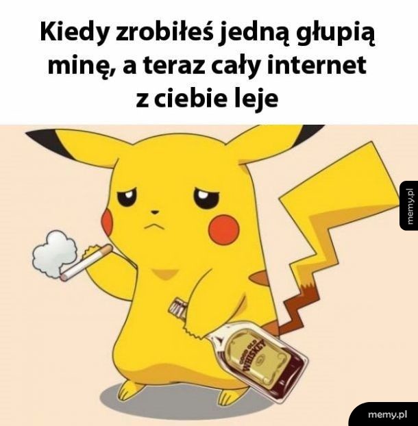Biedny Pikachu