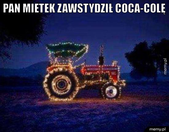 Zawstydził Coca-Colę