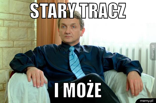 Stary tracz i może