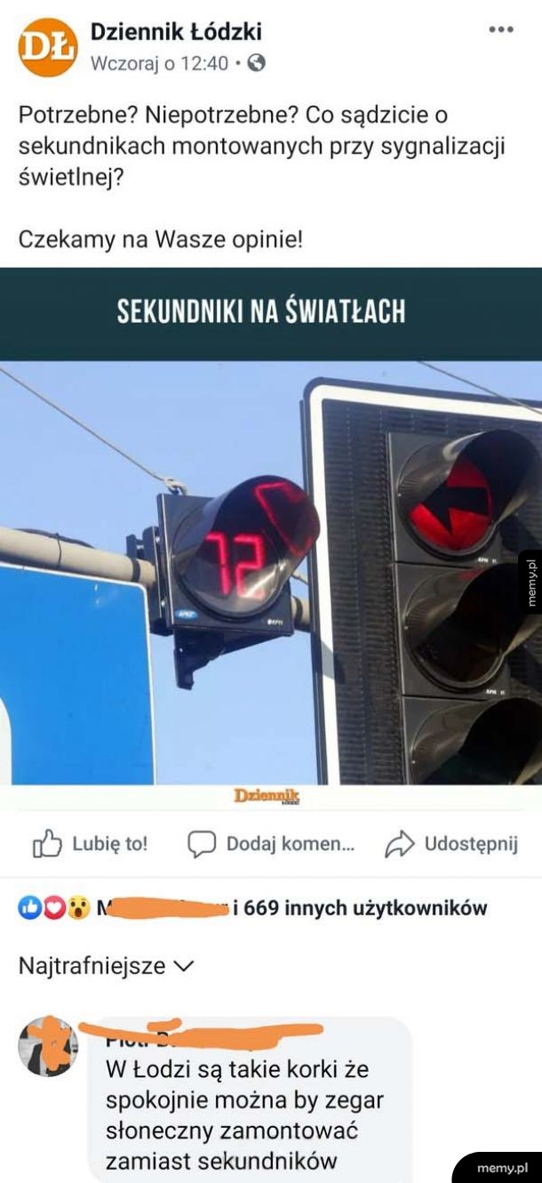 Korki w Łodzi