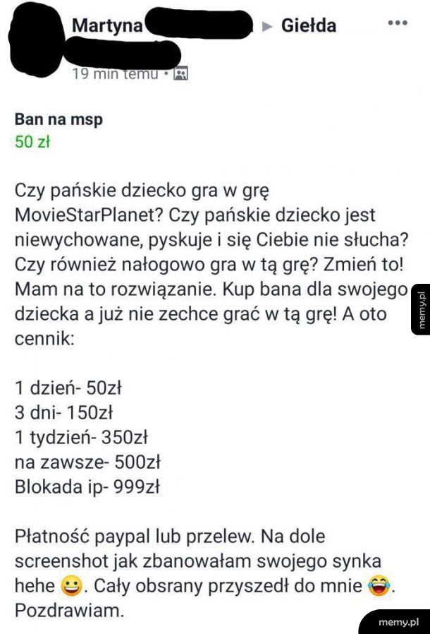 Sposób na dziecko