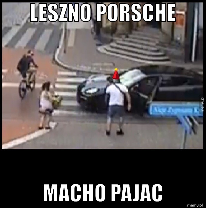 LESZNO PORSCHE MACHO PAJAC