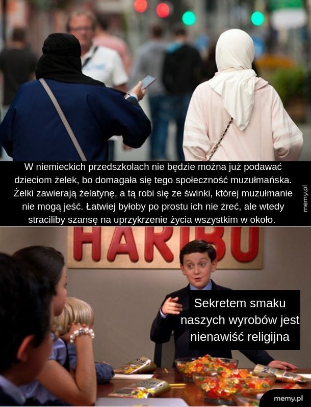 Antymuzułamańskie żelki
