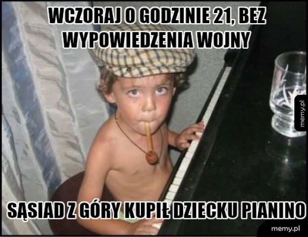 Śmierć wszystkim którzy dają instrumenty dziecku!