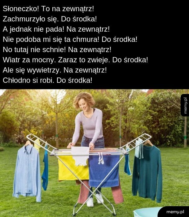 Odwieczny taniec suszarki