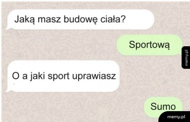 Sportowa budowa ciała