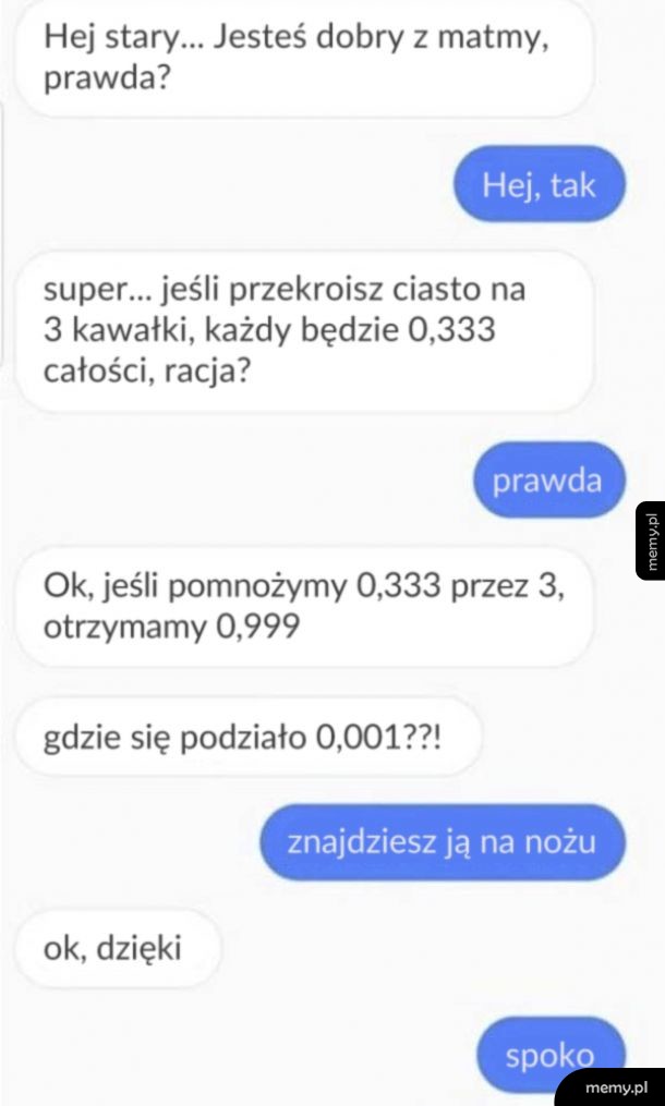 Zadanie matematyczne