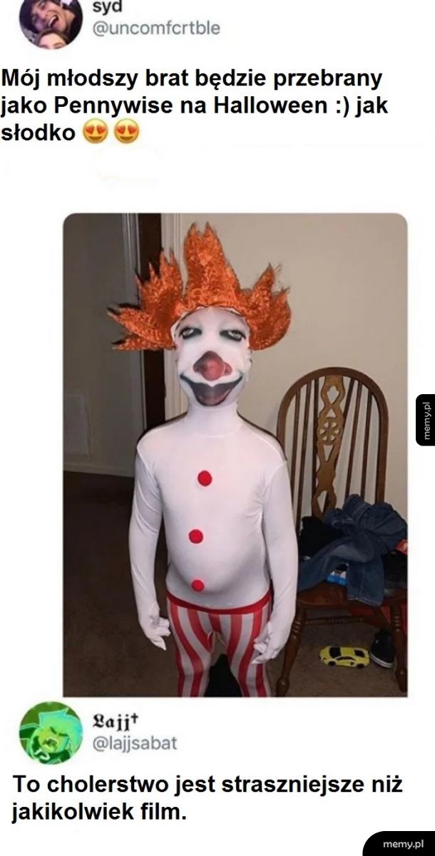 Przebranie na Halloween