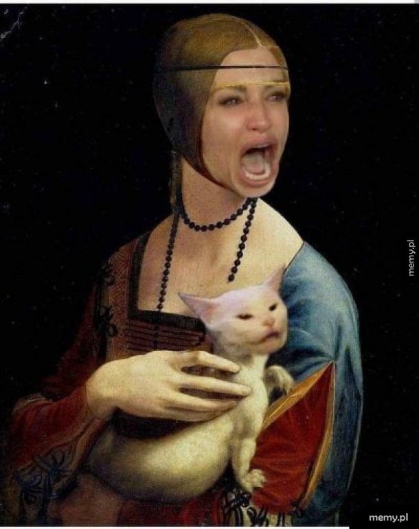 Dama ze śmiesznym pieskiem