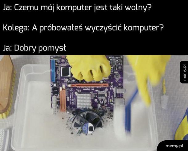 Instrukcje niejasne, palec utknął w myszce