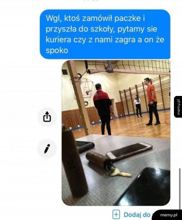 Wszystko żeby nie dostarczyć paczki XD