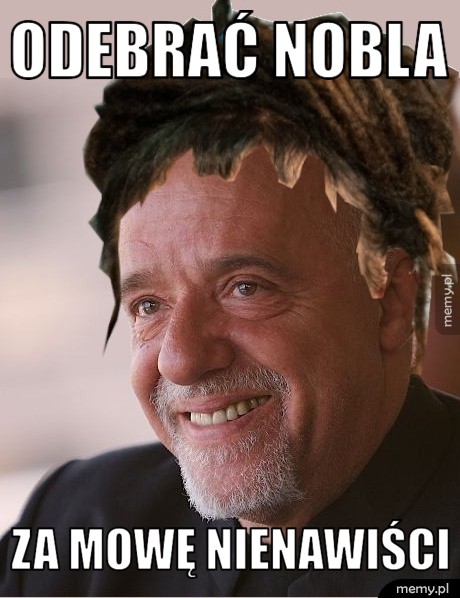 ODEBRAĆ NOBLA ZA MOWĘ NIENAWIŚCI
