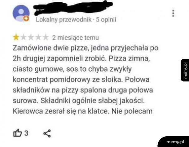 Niezadowolony klient