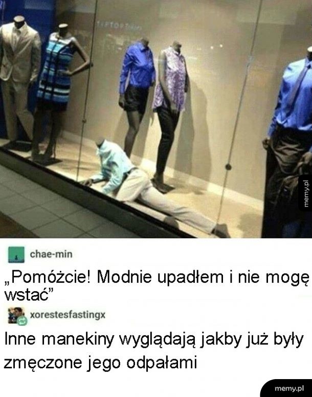 Modny upadek
