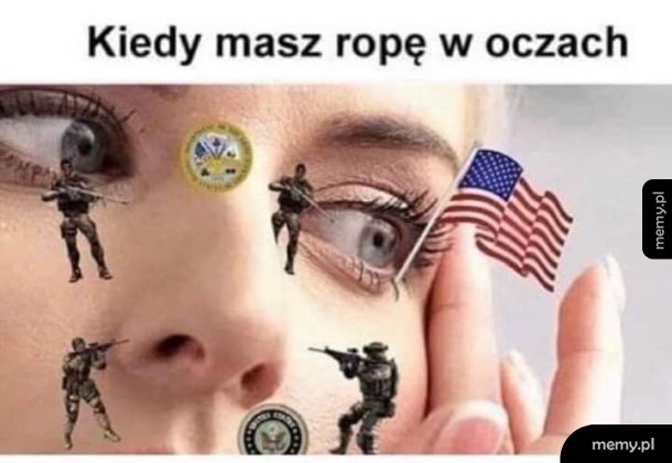 Ropa w oczach