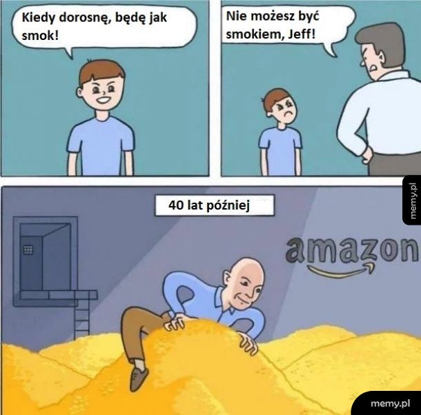 Szkoda, że ​​musi zrezygnować z połowy swoich łupów.